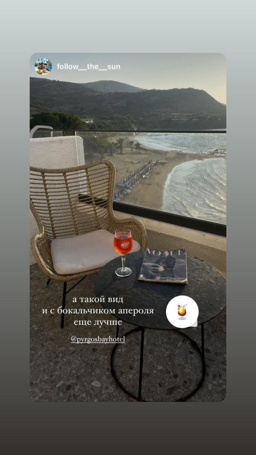 E.J. Pyrgos Bay Hotel Exterior photo